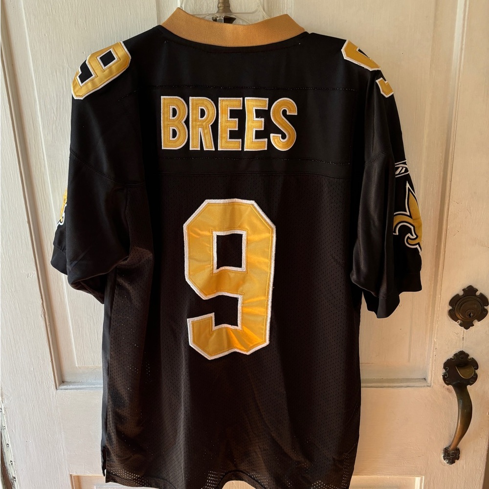 Reebok Onfield NFL Super Bowl XLIV New Orleans Saints Drew Brees Jersey 50